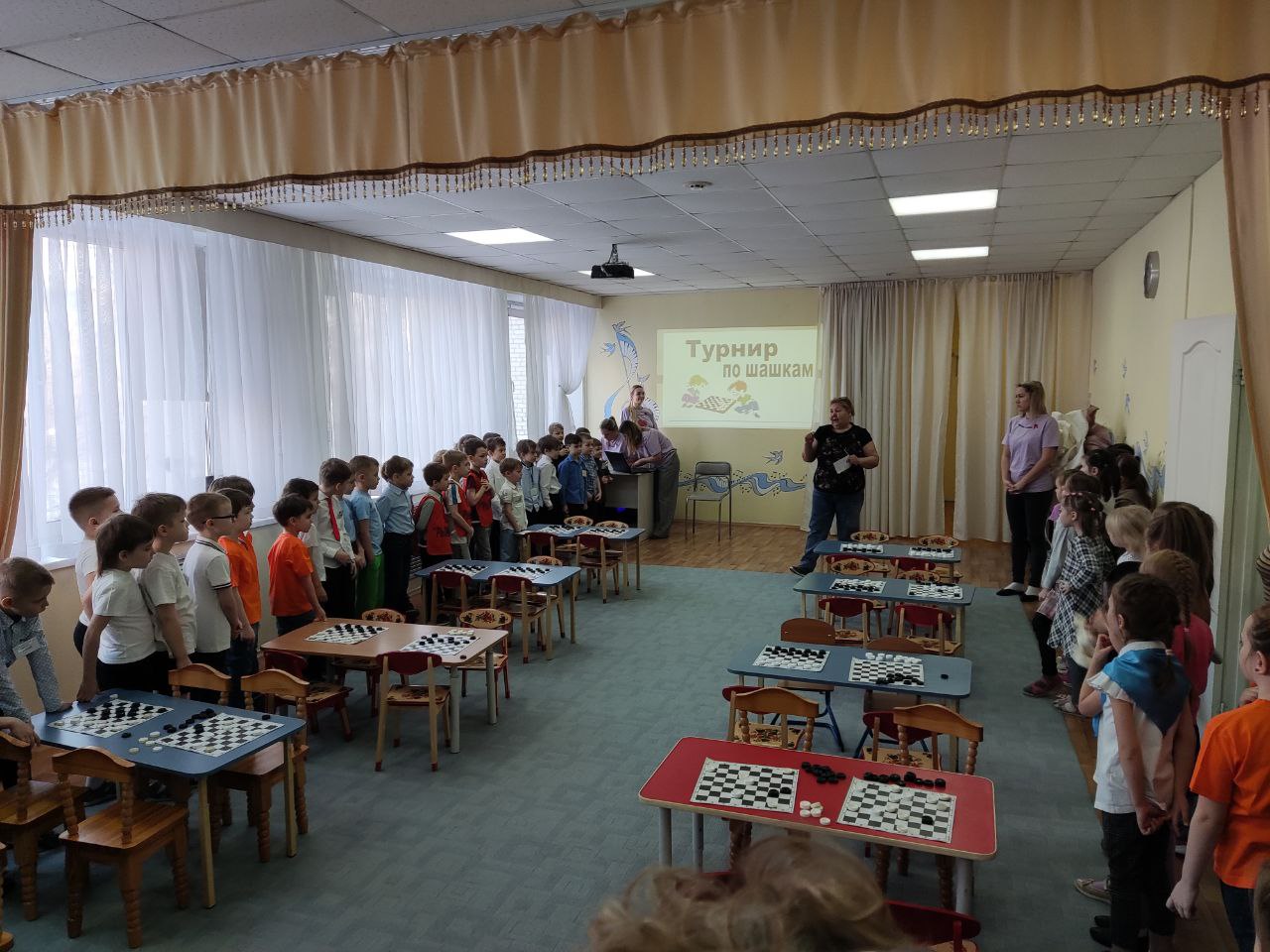 Отборочный турнир по шашкам