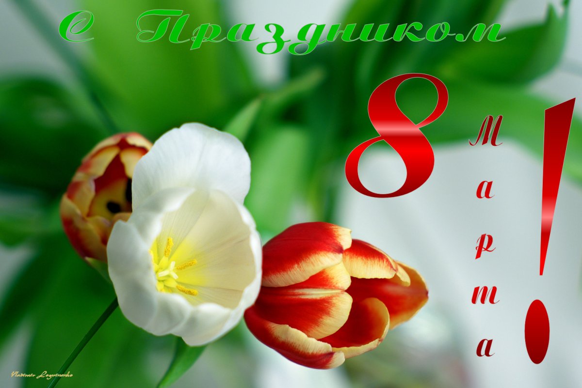 С праздником 8 марта!